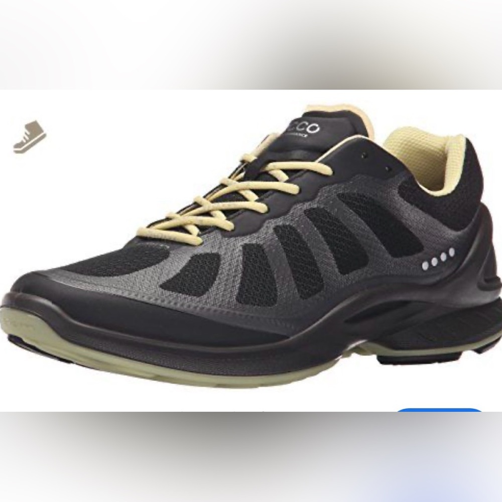 Ecco Women's Biom Fjuel Racer Walking Shoe Sneaker Black Size 39 US 8/8.5